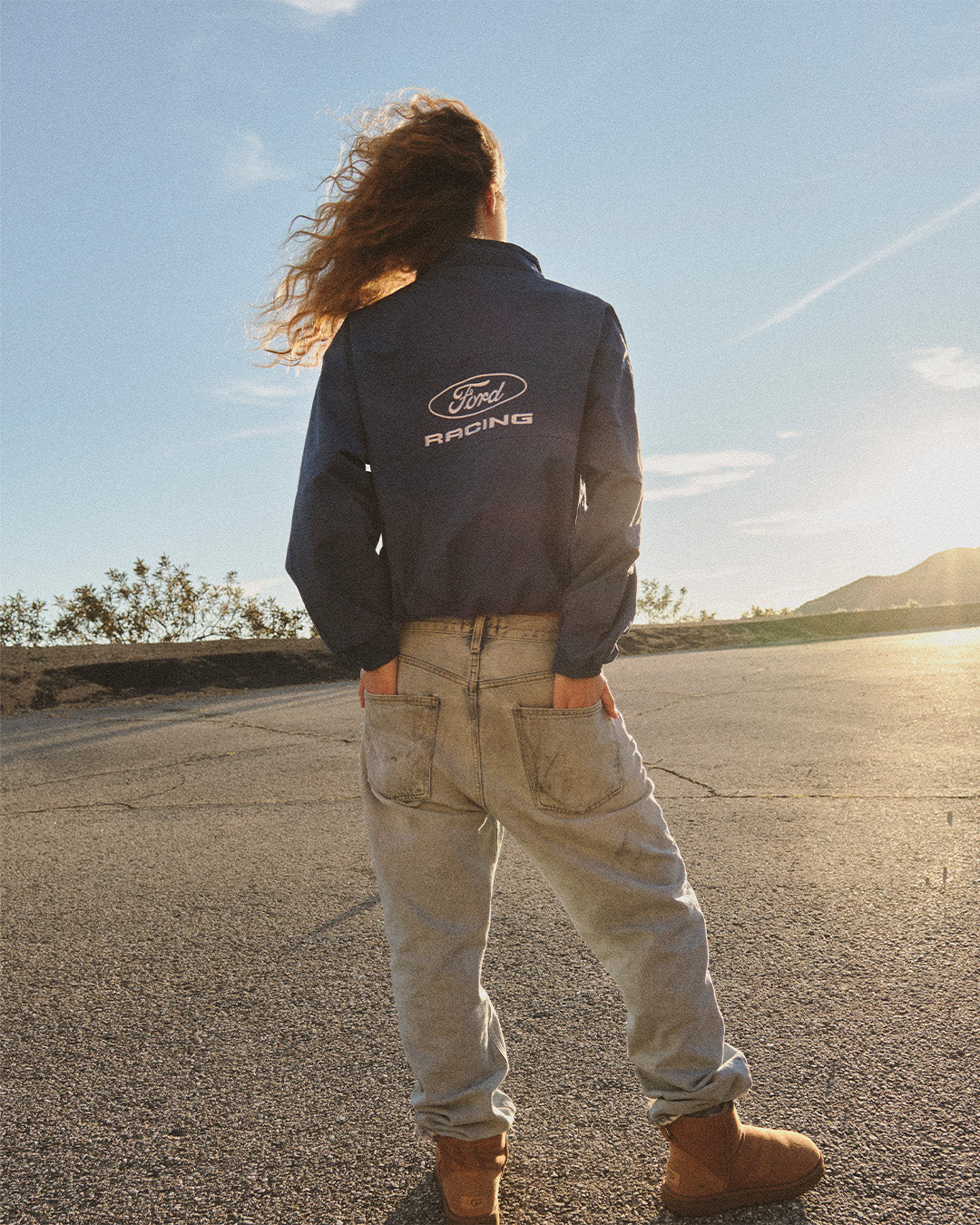 Enchanté x Ford Racing Nylon Anorak