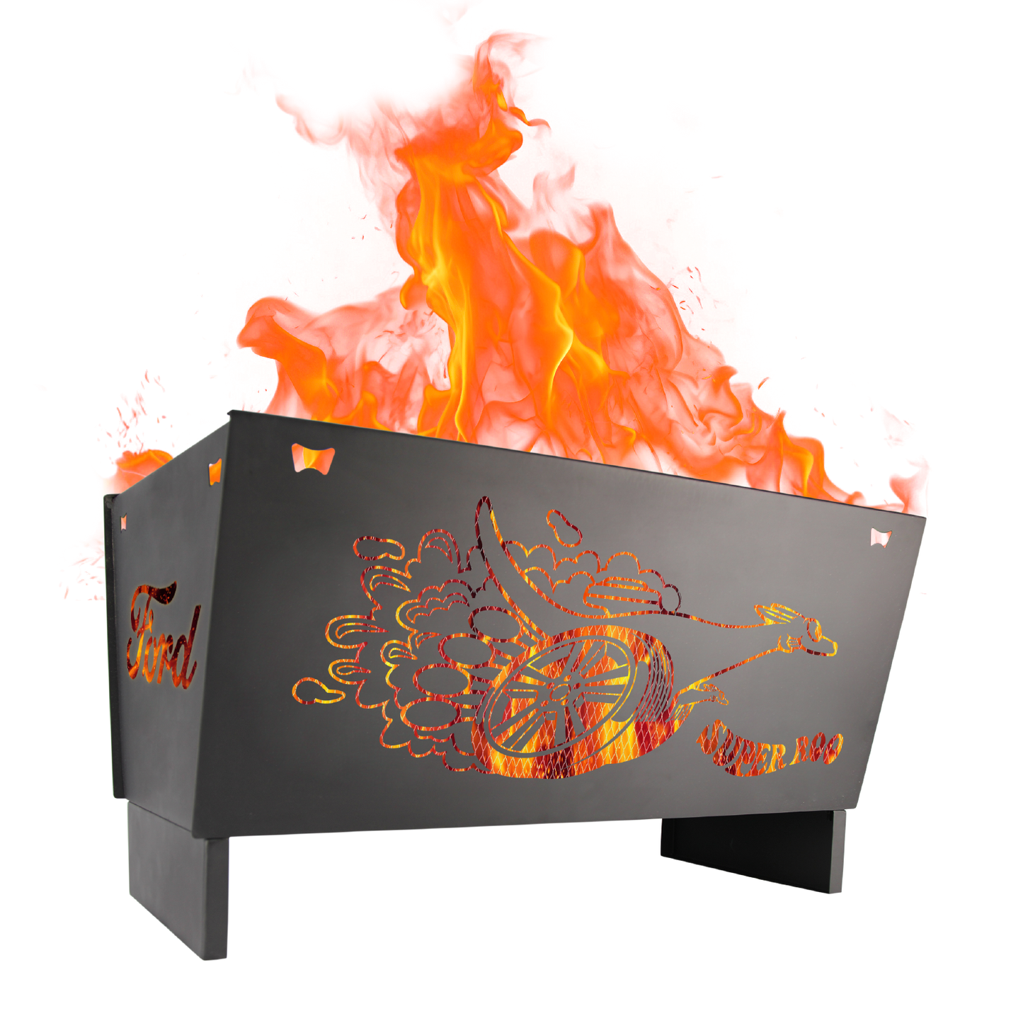 FORD SUPER ROO 2-IN-1 FIREPIT / ICE BUCKET COOLER