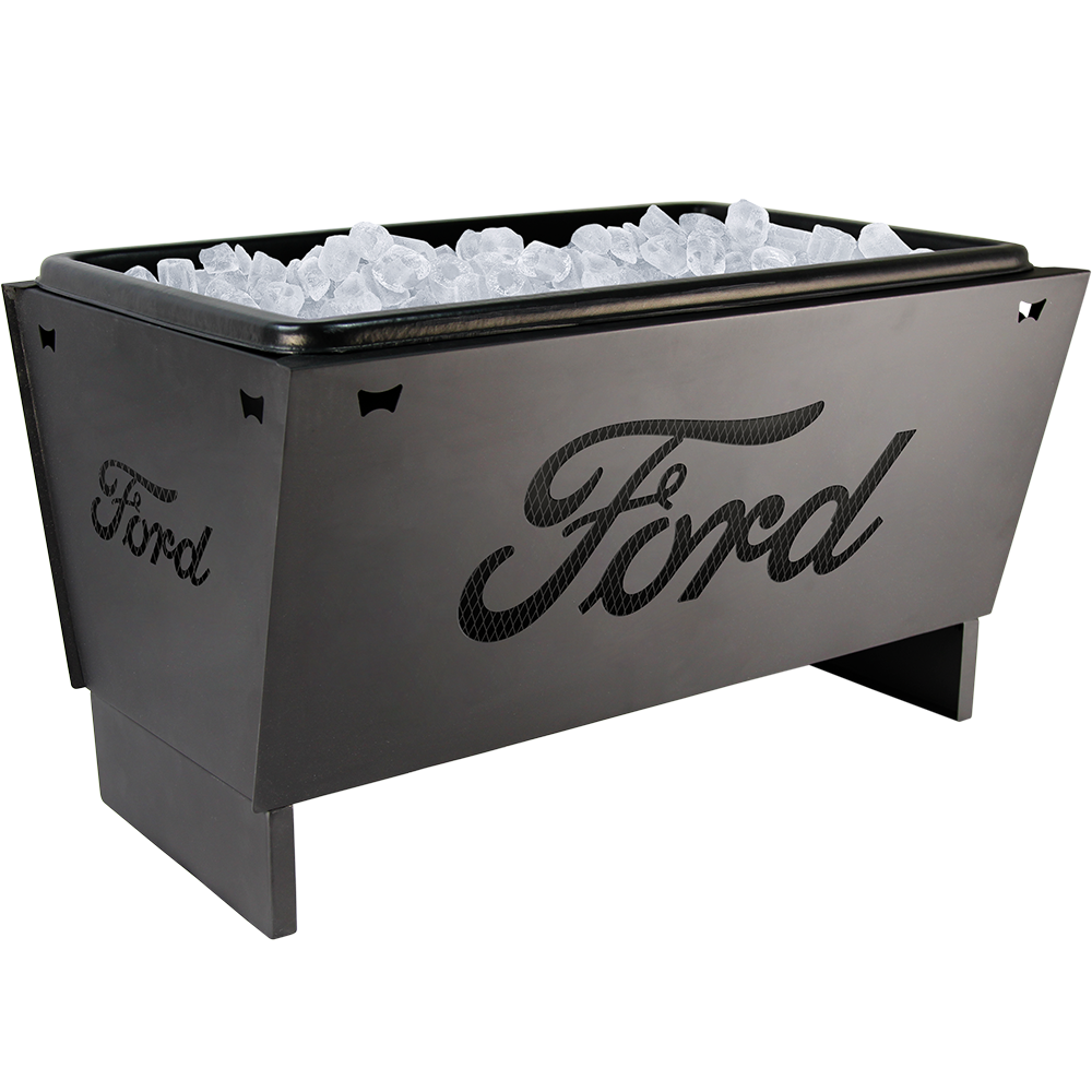 Ford Script - 2-in-1 Firepit / Ice Bucket Cooler