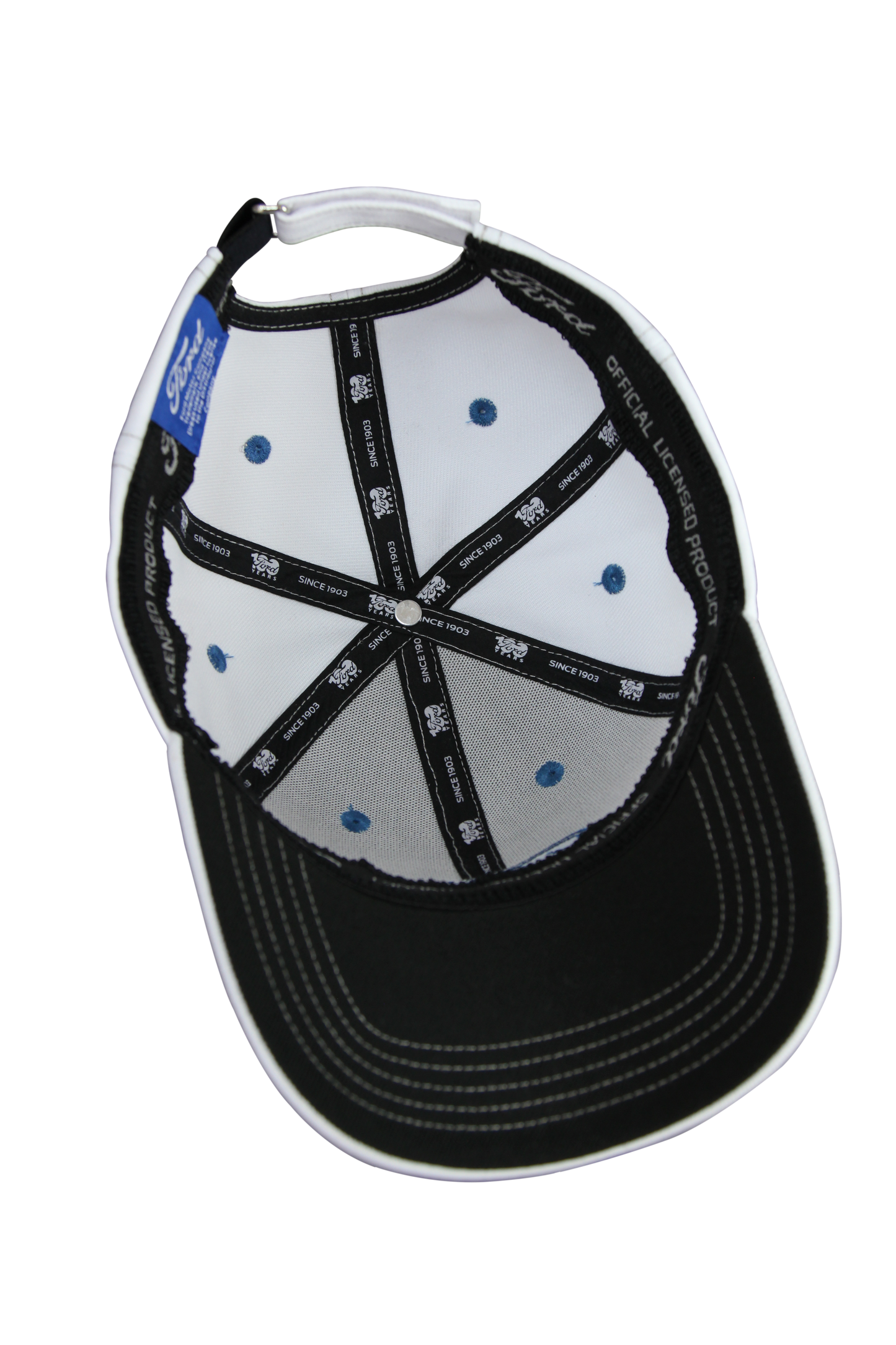 Ford 100 Year Platinum Cap (White)