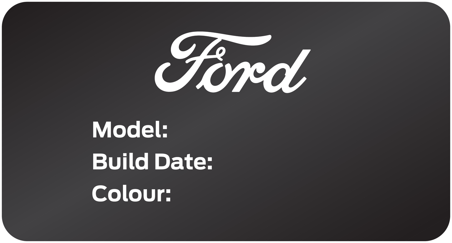 Custom Framed Ford Print