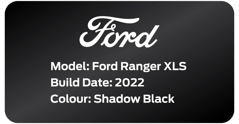 Custom Framed Ford Print