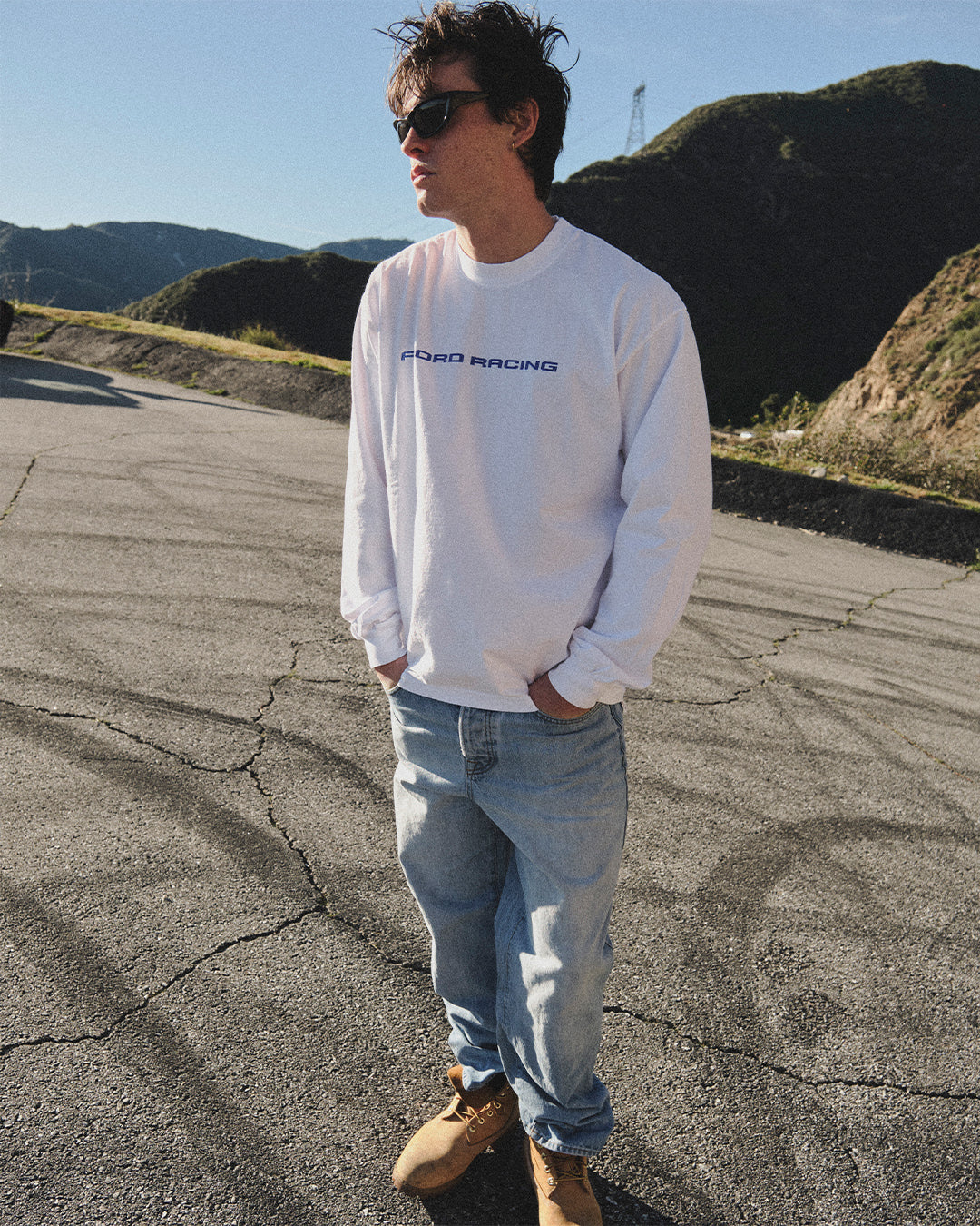 Enchanté x Ford Racing Long Sleeve Tee