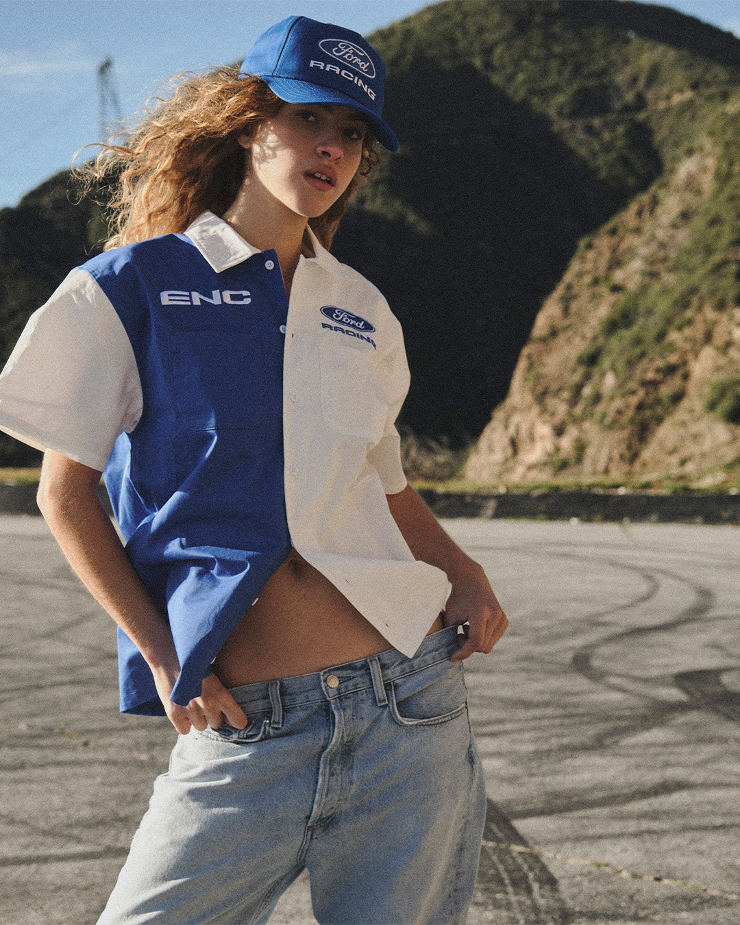 Enchanté x Ford Racing Button-Up Shirt