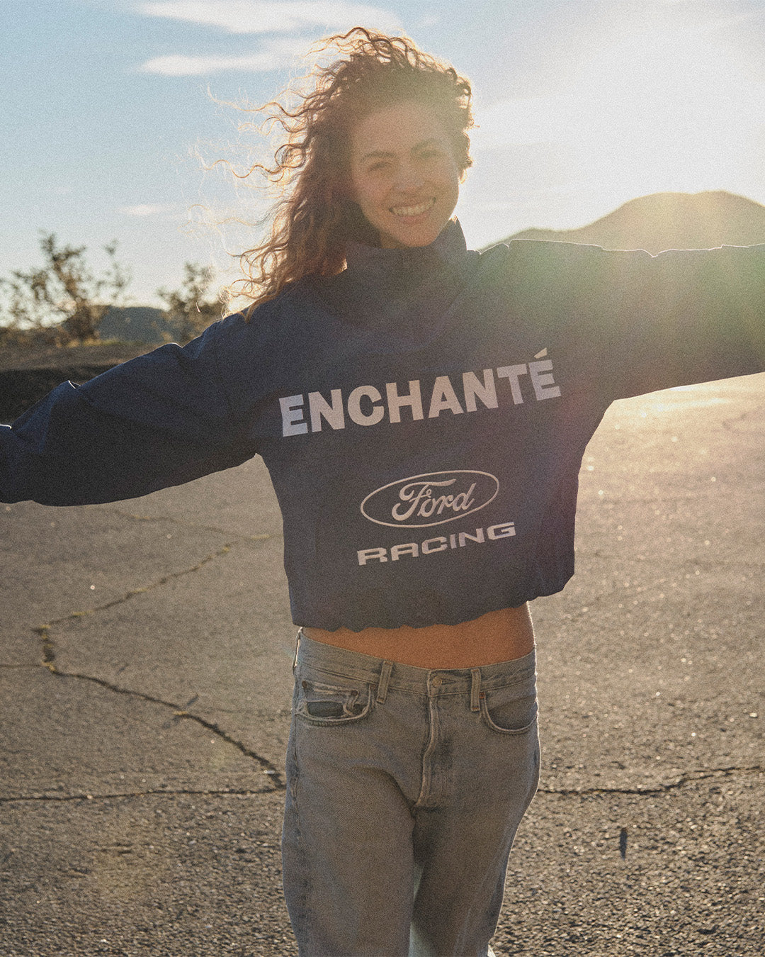 Enchanté x Ford Racing Nylon Anorak