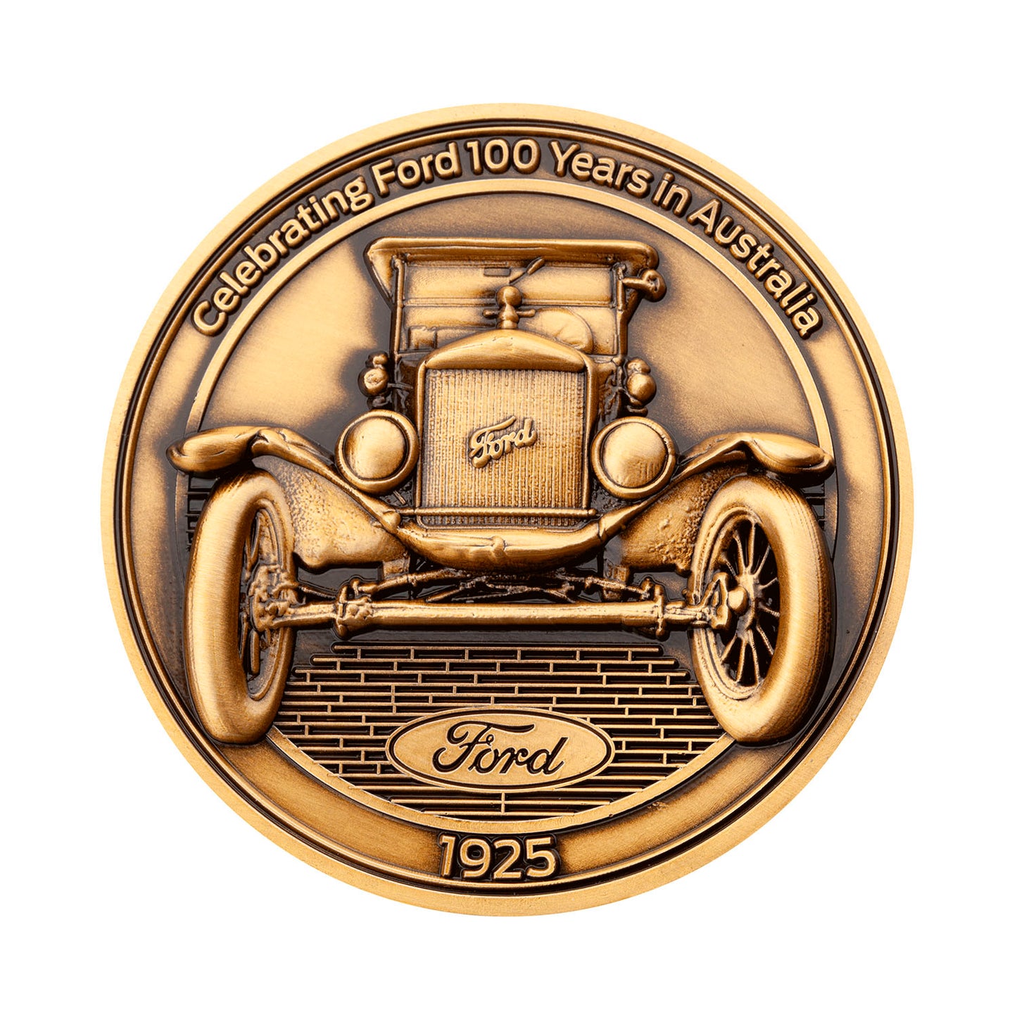Ford 100 Year Commemorative Medallion - First & Last 1925 - 2025