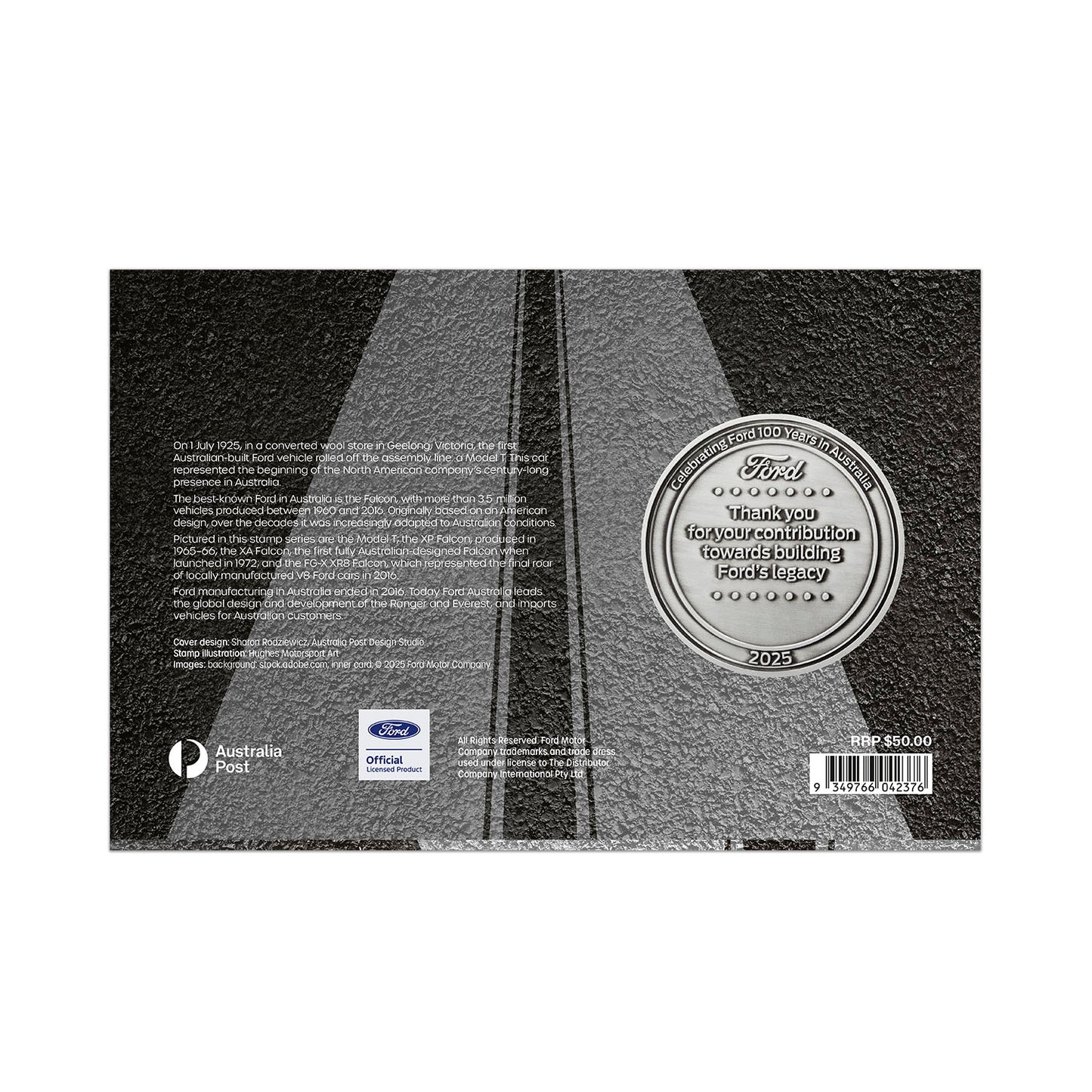 Ford 100 Year Commemorative Medallion - 1925