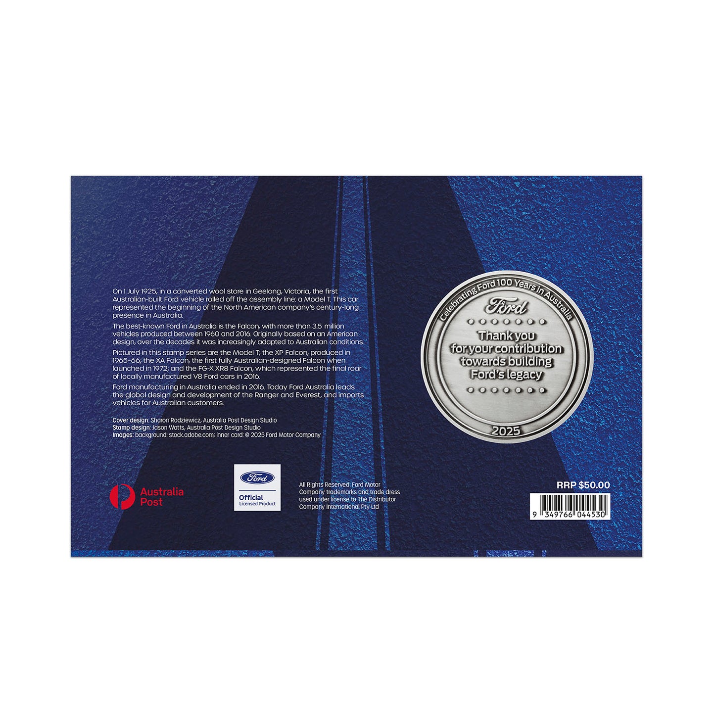 Ford 100 Year Commemorative Medallion - 2025