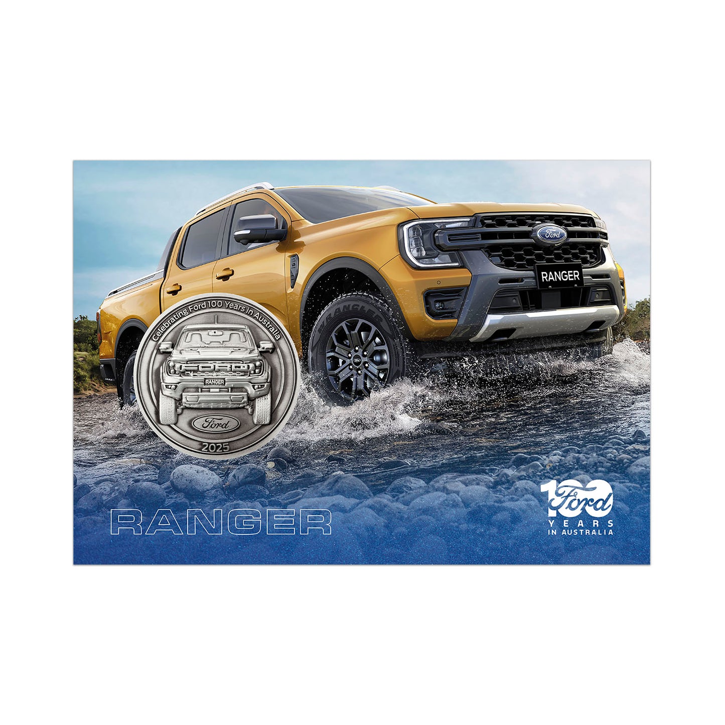 Ford 100 Year Commemorative Medallion - 2025