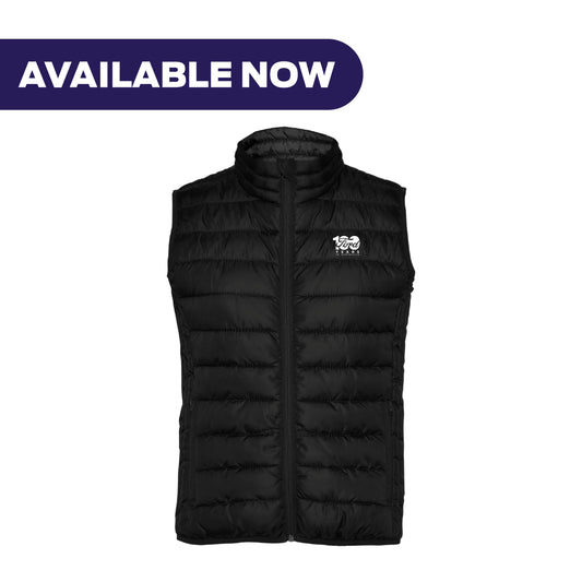 Ford 100 Year Women's Puffer Vest - Black