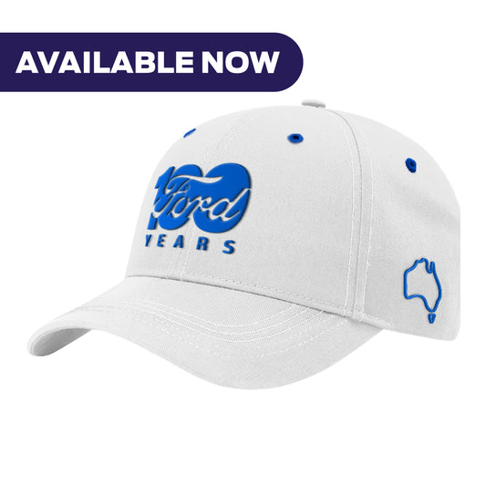 Ford 100 Year Premium Cap - White
