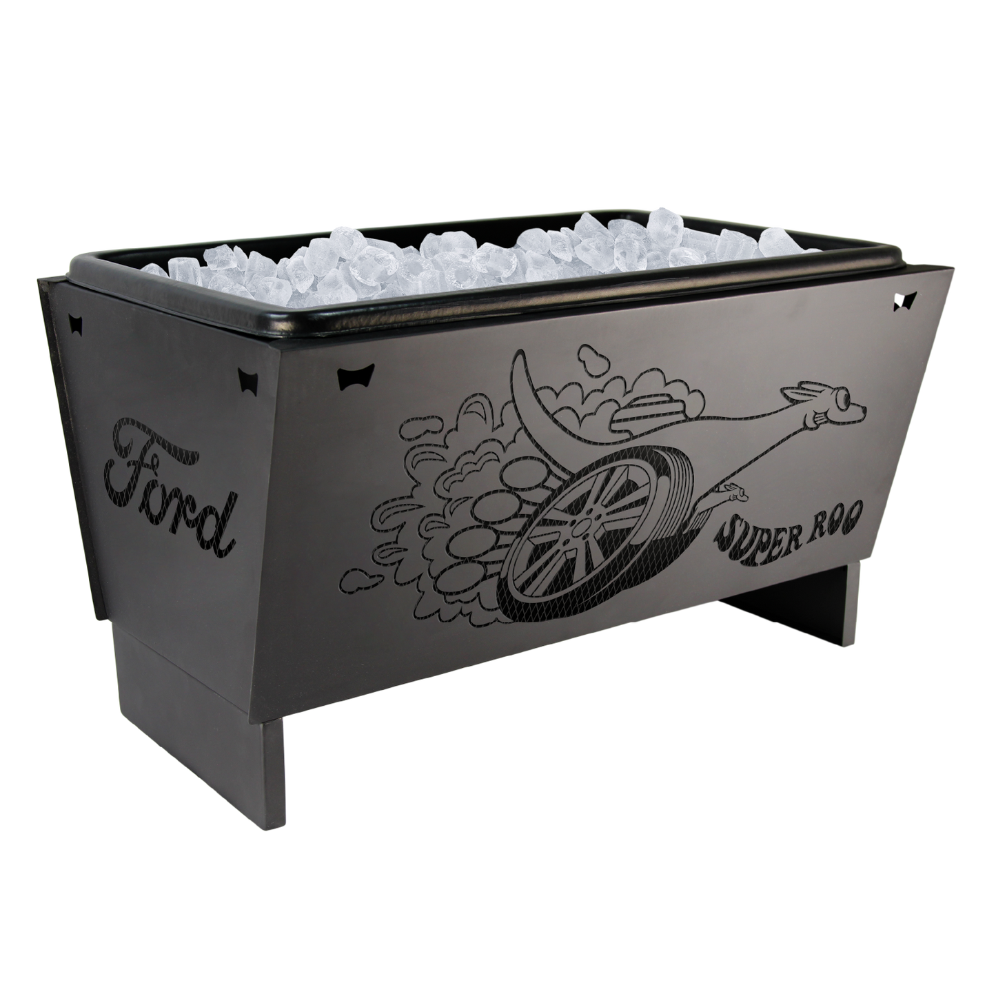 FORD SUPER ROO 2-IN-1 FIREPIT / ICE BUCKET COOLER