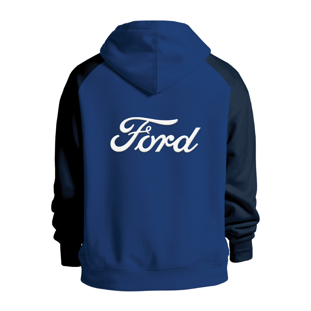 Ford Tri Colour Hoodie - Navy