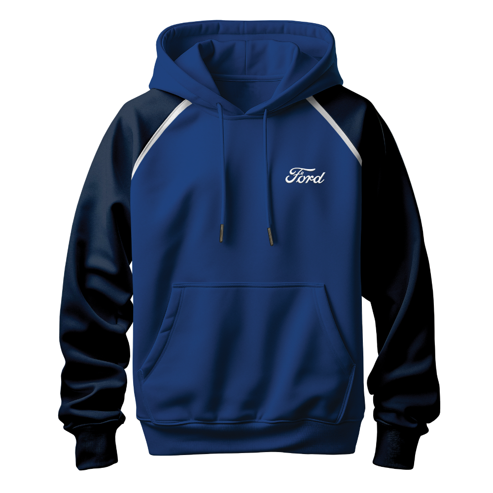 Ford Tri Colour Hoodie - Navy