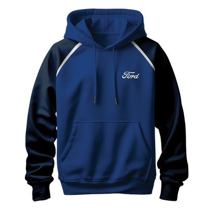 Ford Tri Colour Hoodie - Navy