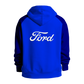 Ford Tri Colour Hoodie - Royal