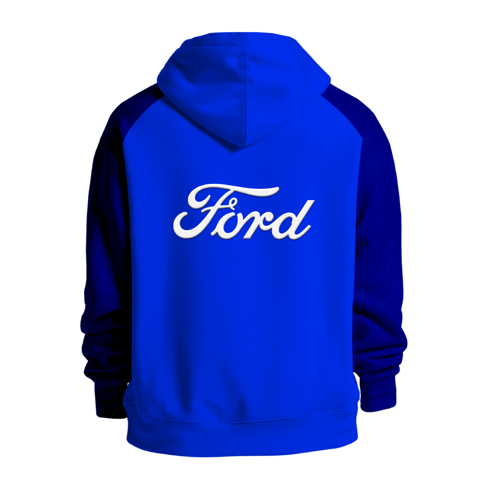 Ford Tri Colour Hoodie - Royal