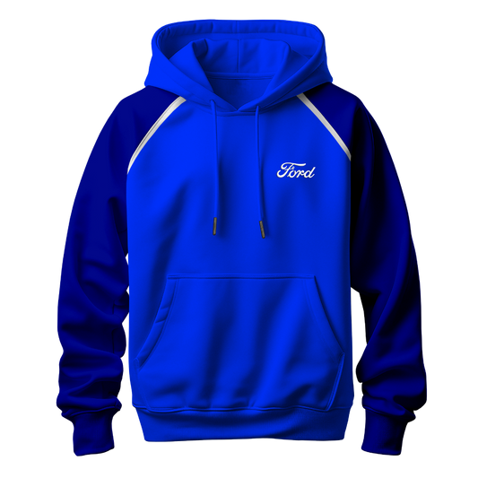 Ford Tri Colour Hoodie - Royal
