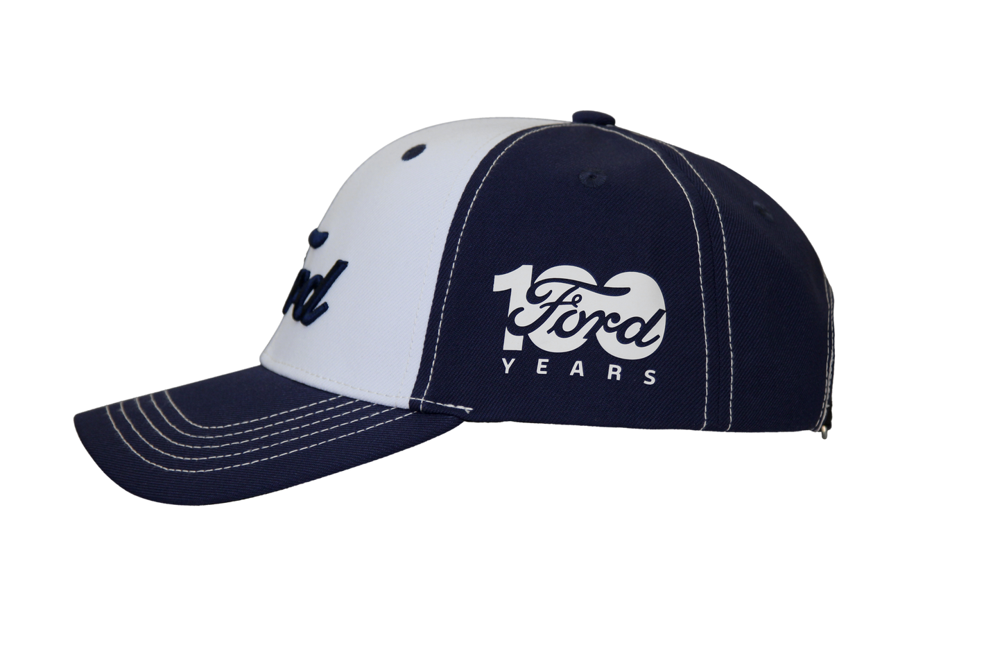 Ford 100 Year Platinum Cap (Navy/White)