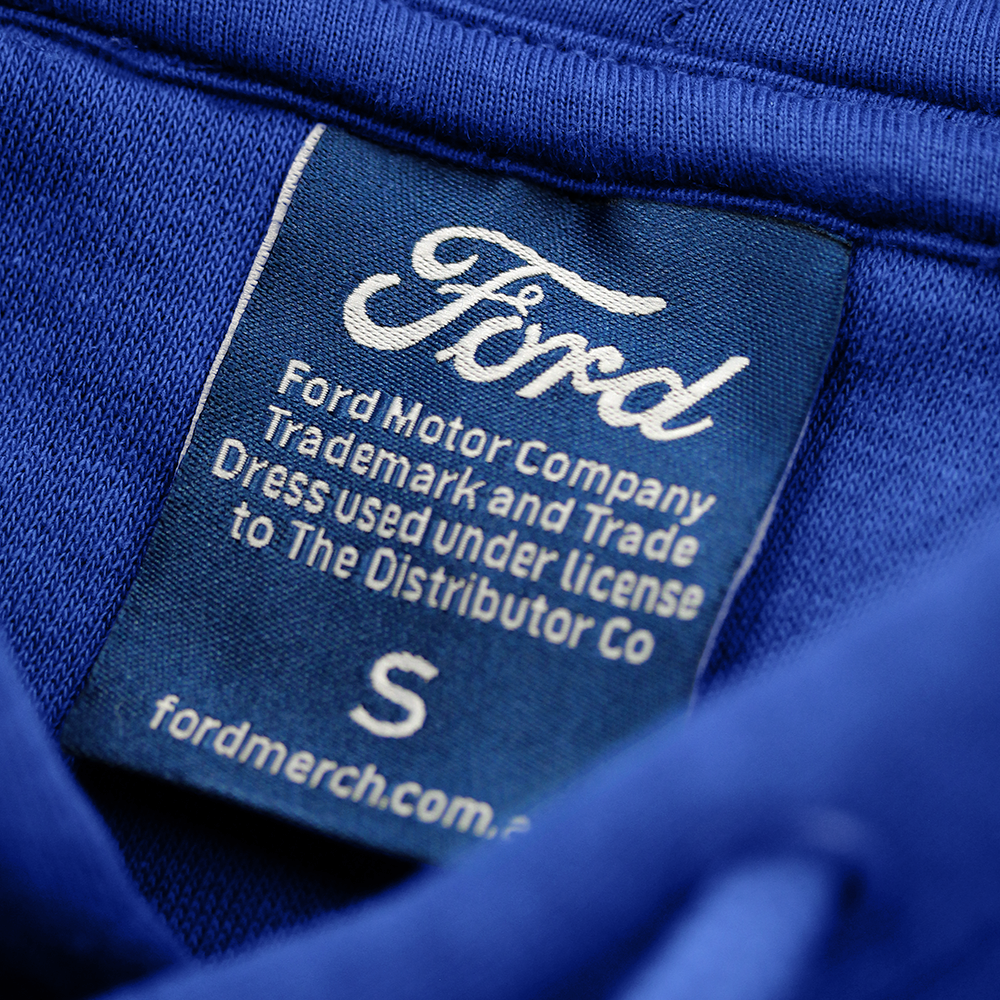 Ford Tri Colour Hoodie - Royal