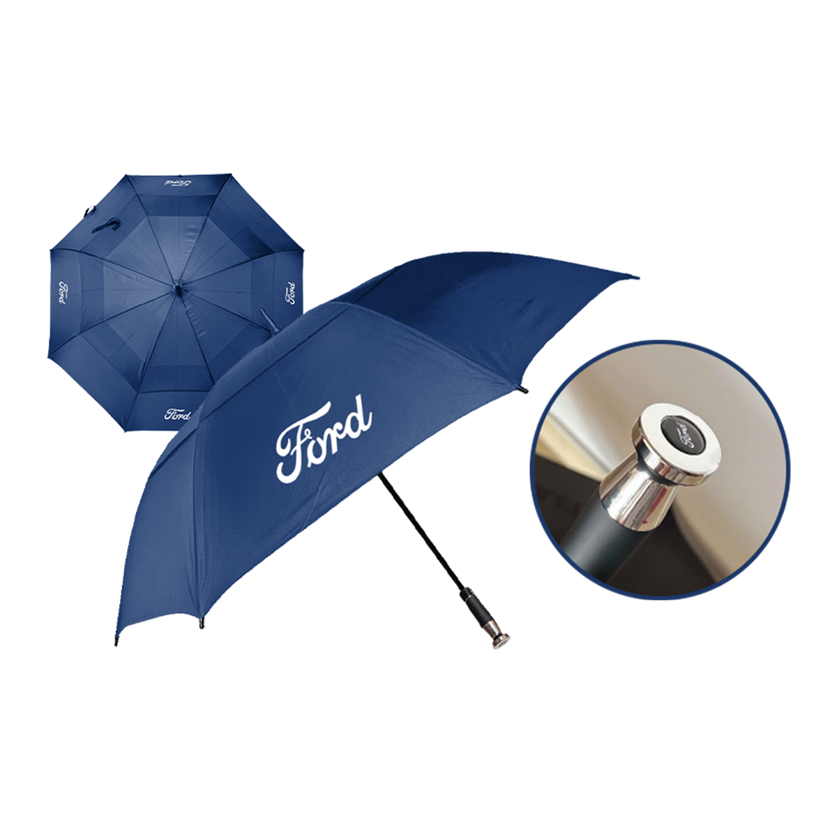 Dria Ford Script FORD SCRIPT GOLF UMBRELLA – Ford Store Australia