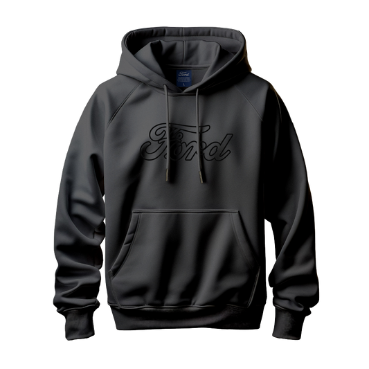 Ford Script Hoodie (Outline) (Stealth Range)