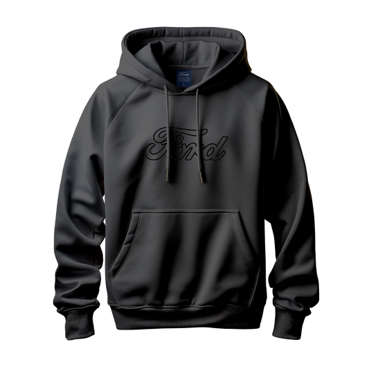 Ford Script Hoodie (Outline) (Stealth Range)