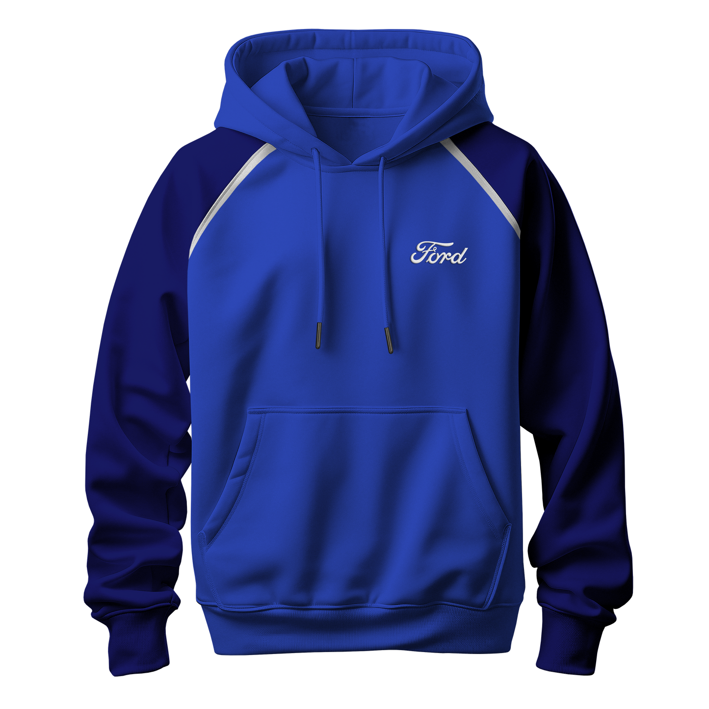 Ford Tri Colour Hoodie - Royal