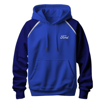 Ford Tri Colour Hoodie - Royal