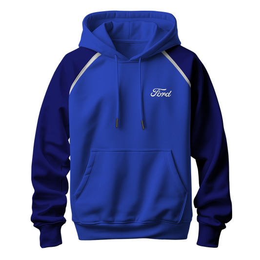 Ford Tri Colour Hoodie - Royal