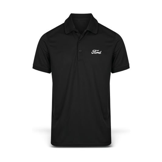 Ford Men's Performance Polo (Black)