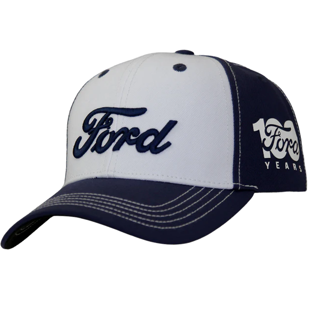 Ford 100 Year Platinum Cap (Navy/White)