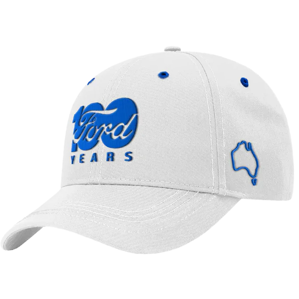 Ford 100 Year Premium Cap - White