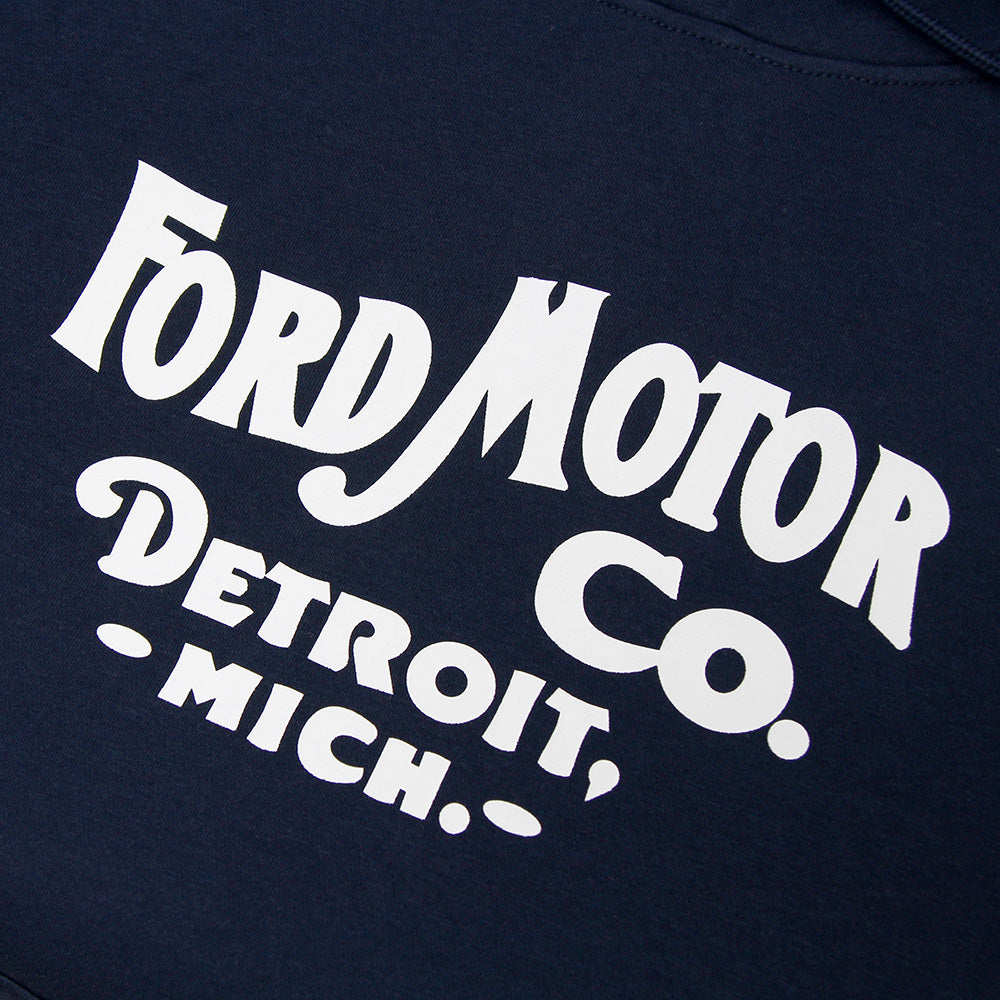 Ford Motor Co Genuine & Authentic Hoodie - Navy
