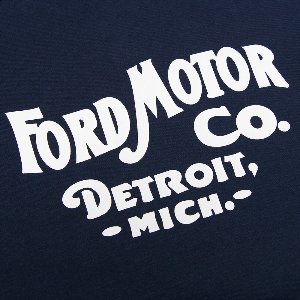 Ford Motor Co Genuine & Authentic Hoodie - Navy