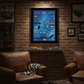 Limited Edition Framed Official Print - Ford Badges & Decals - (1200mm x 900mm)