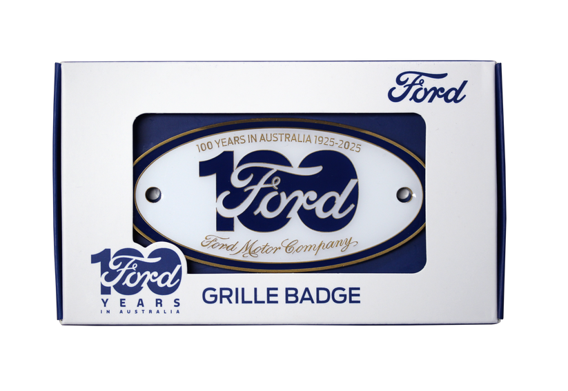 FORD 100 YEAR GRILLE BADGE - NOW IN STOCK! – Ford Store Australia