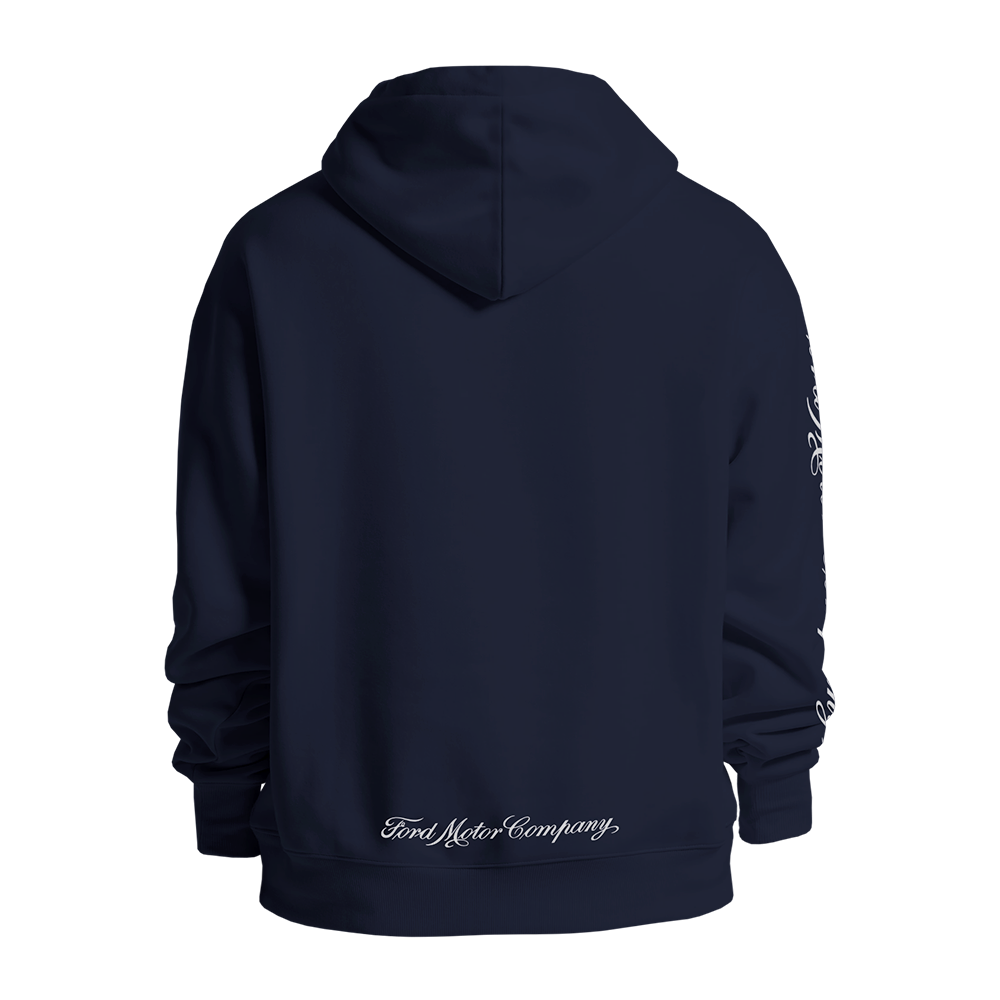 Ford Motor Co Genuine & Authentic Hoodie - Navy