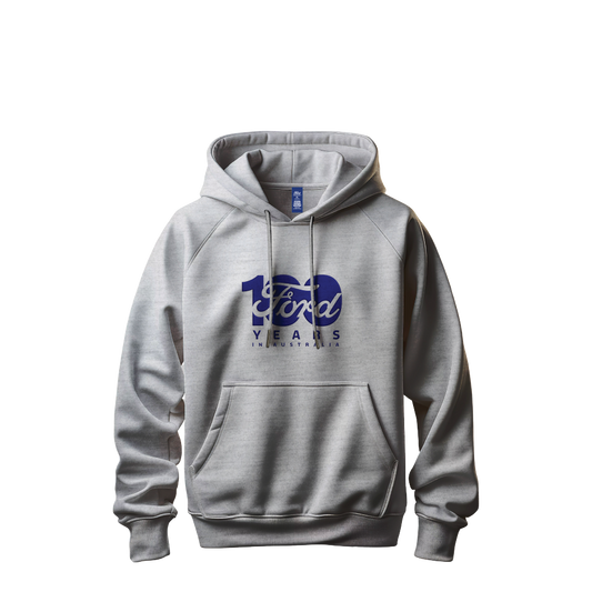 Ford 100 Year Anniversary Hoodie - Grey Marle