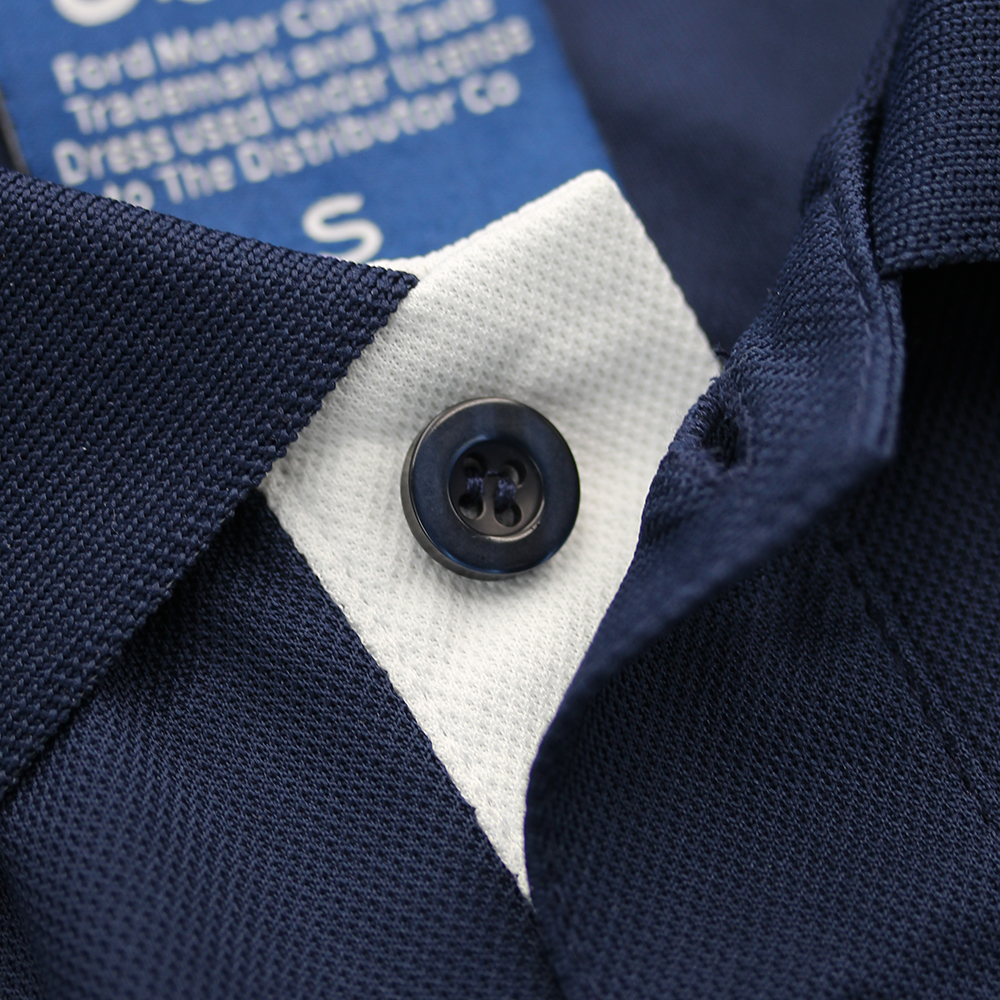 Ford Tri Colour Polo - Navy