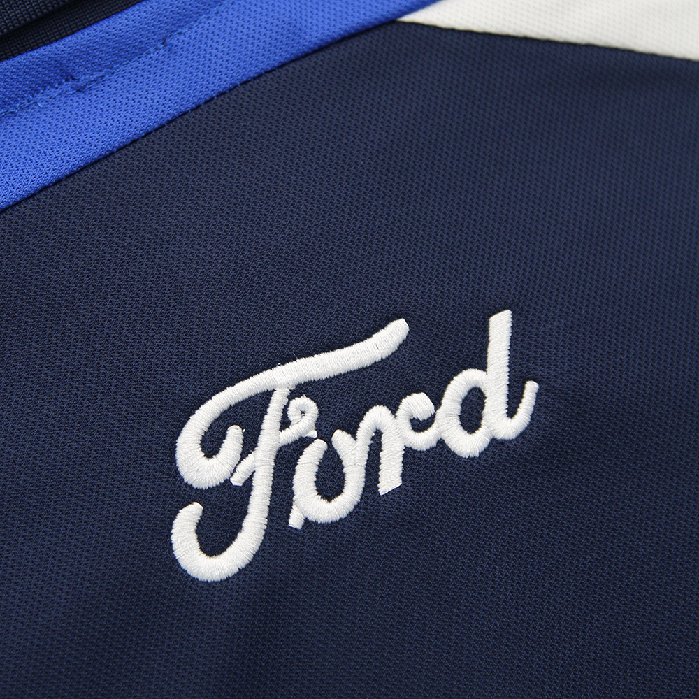 Ford Tri Colour Polo - Navy