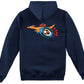 FORD SUPER ROO ZIP HOODIE - NAVY