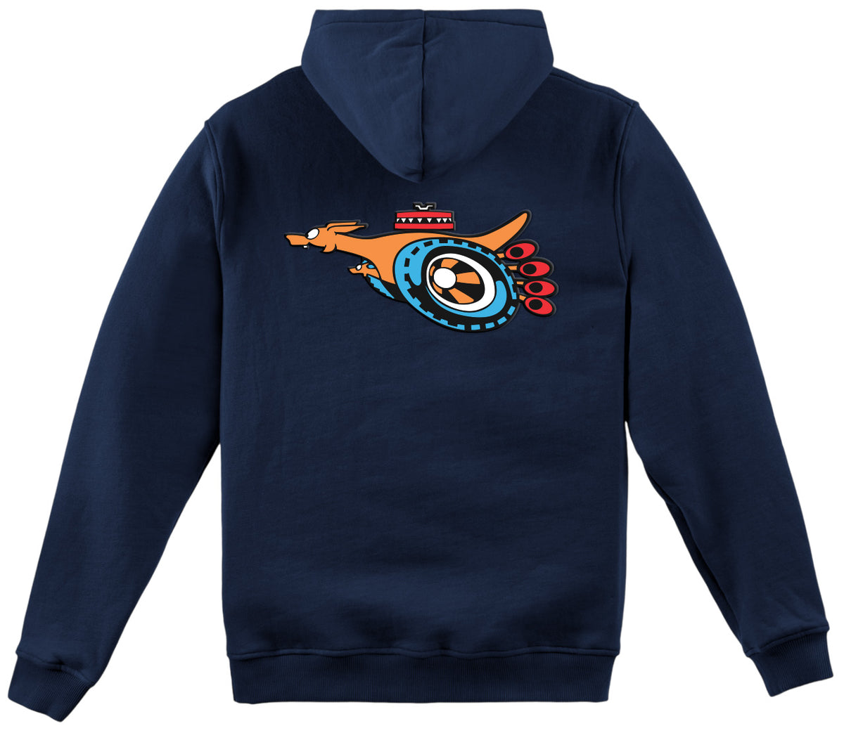 FORD SUPER ROO ZIP HOODIE - NAVY
