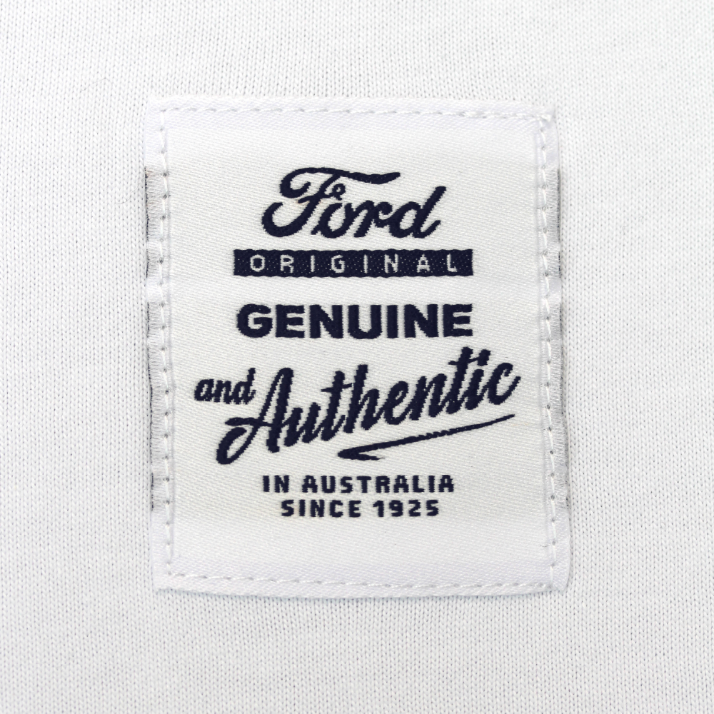 Ford Script - 100 Year T-Shirt - White