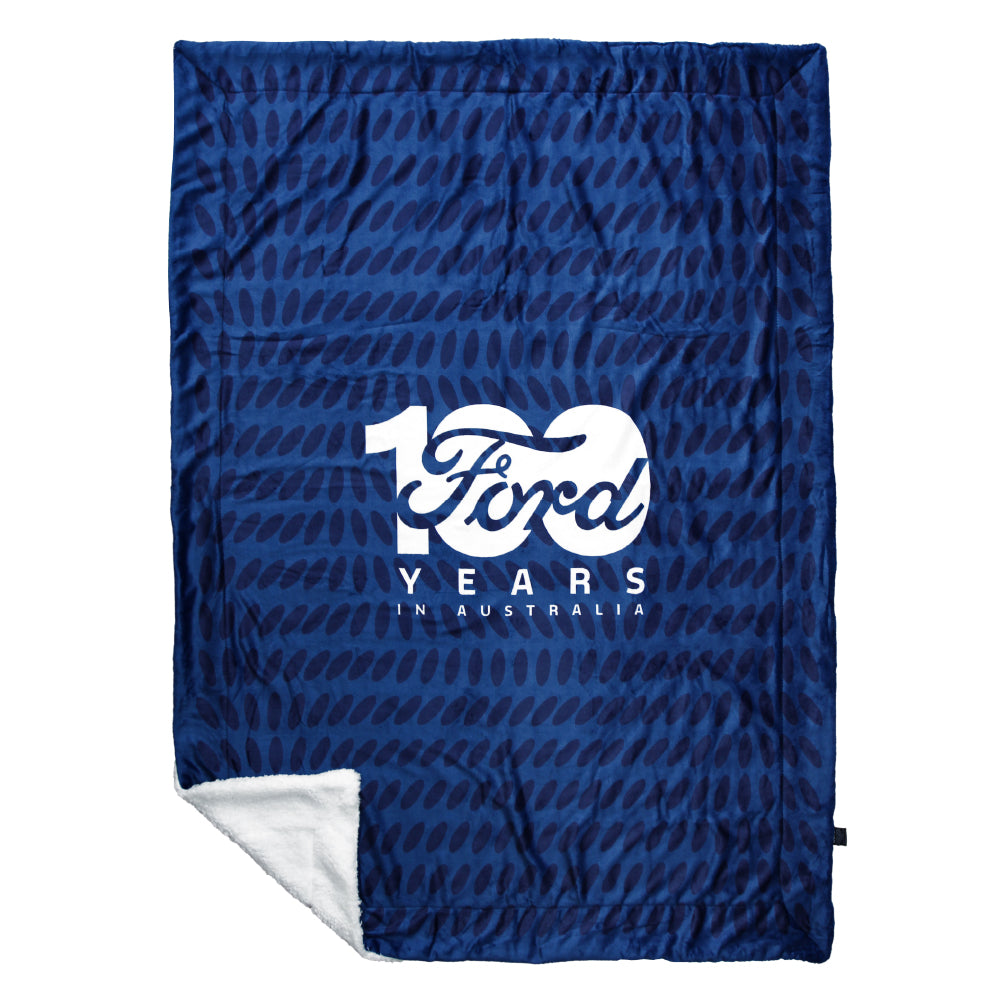 FORD 100YR THROW RUG