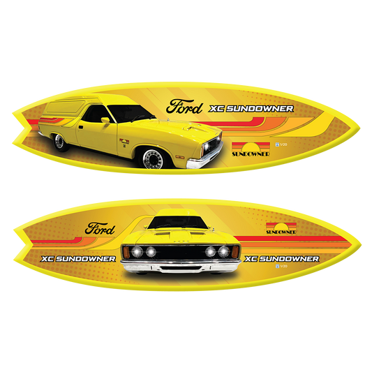 Sundowner Yellow Surfboard