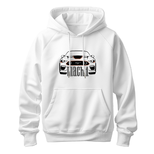 Ford Mach 1 White Hoodie