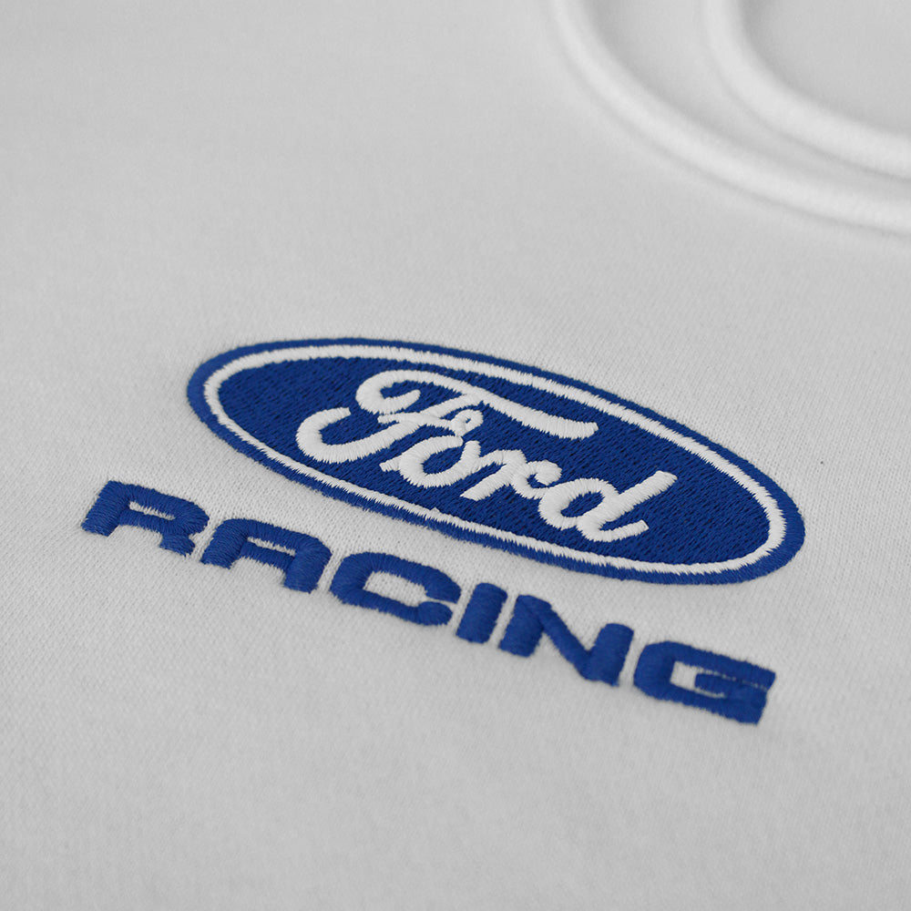 PRE ORDER - Ford Racing White Hoodie